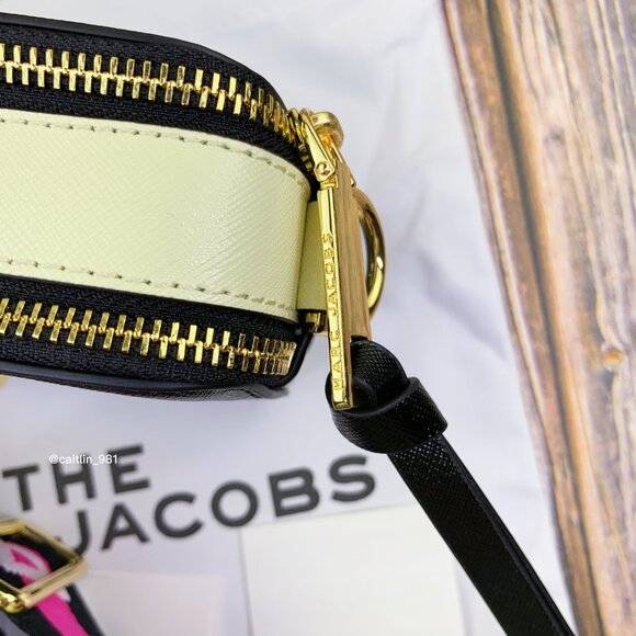 Marc Jacobs The Mixed Media Snapshot Crossbody Bag - Picture 7 of 9